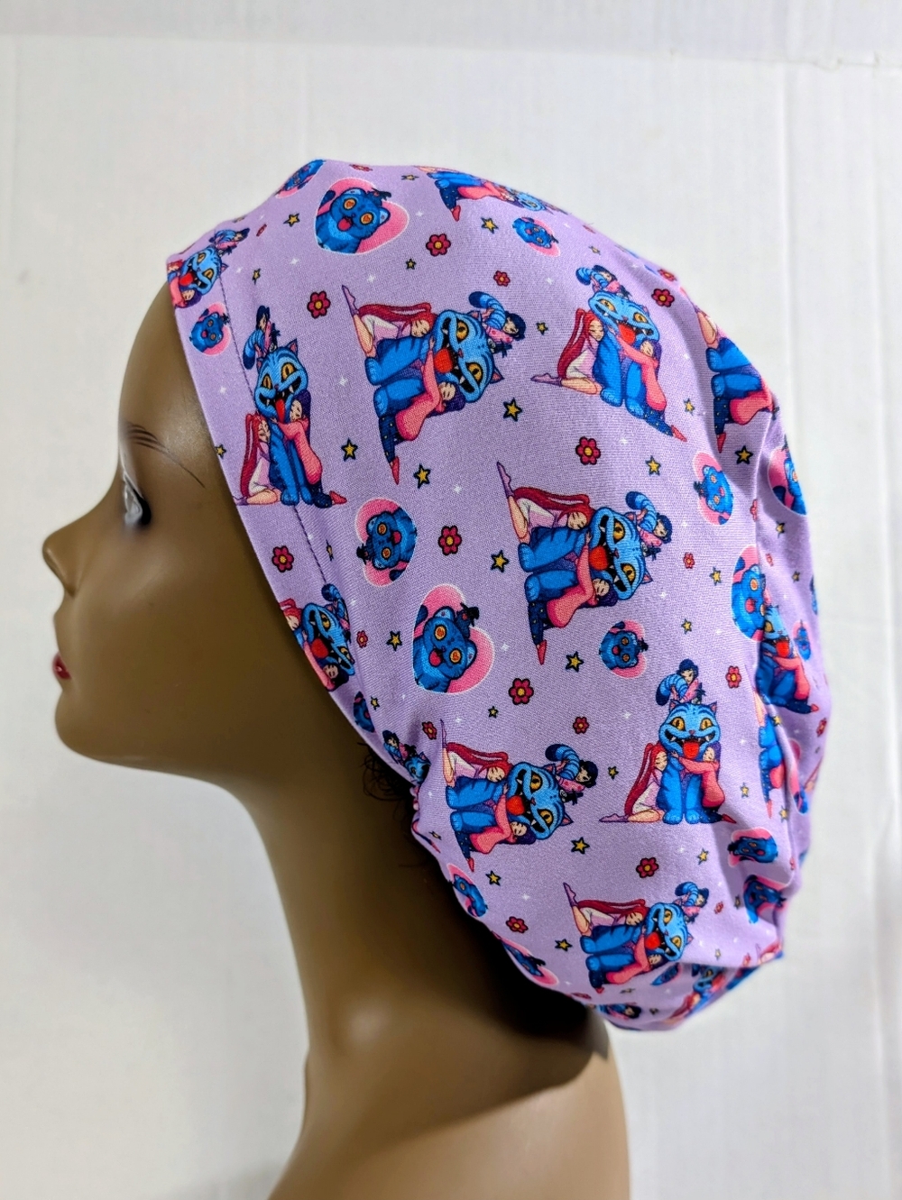 Kpop, Euro Style Scrub Cap, Scrub Cap, Surgery Hat, Chemo Hat
